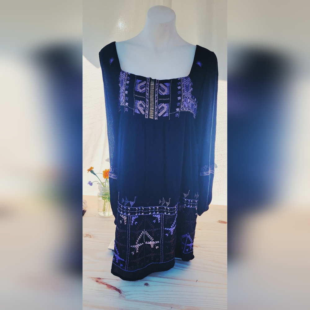 Free People embroidered dress